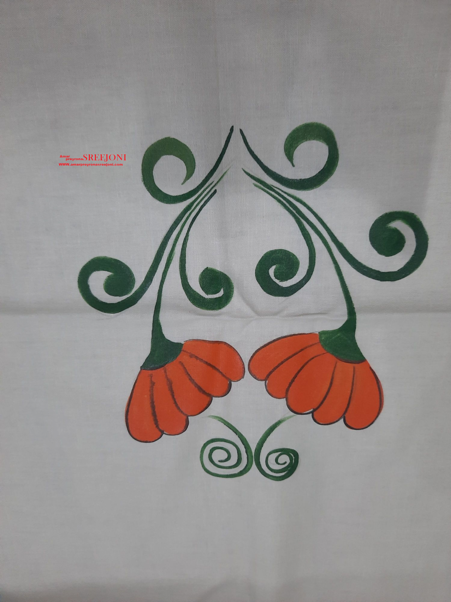 Pure cotton rumal fabric work
