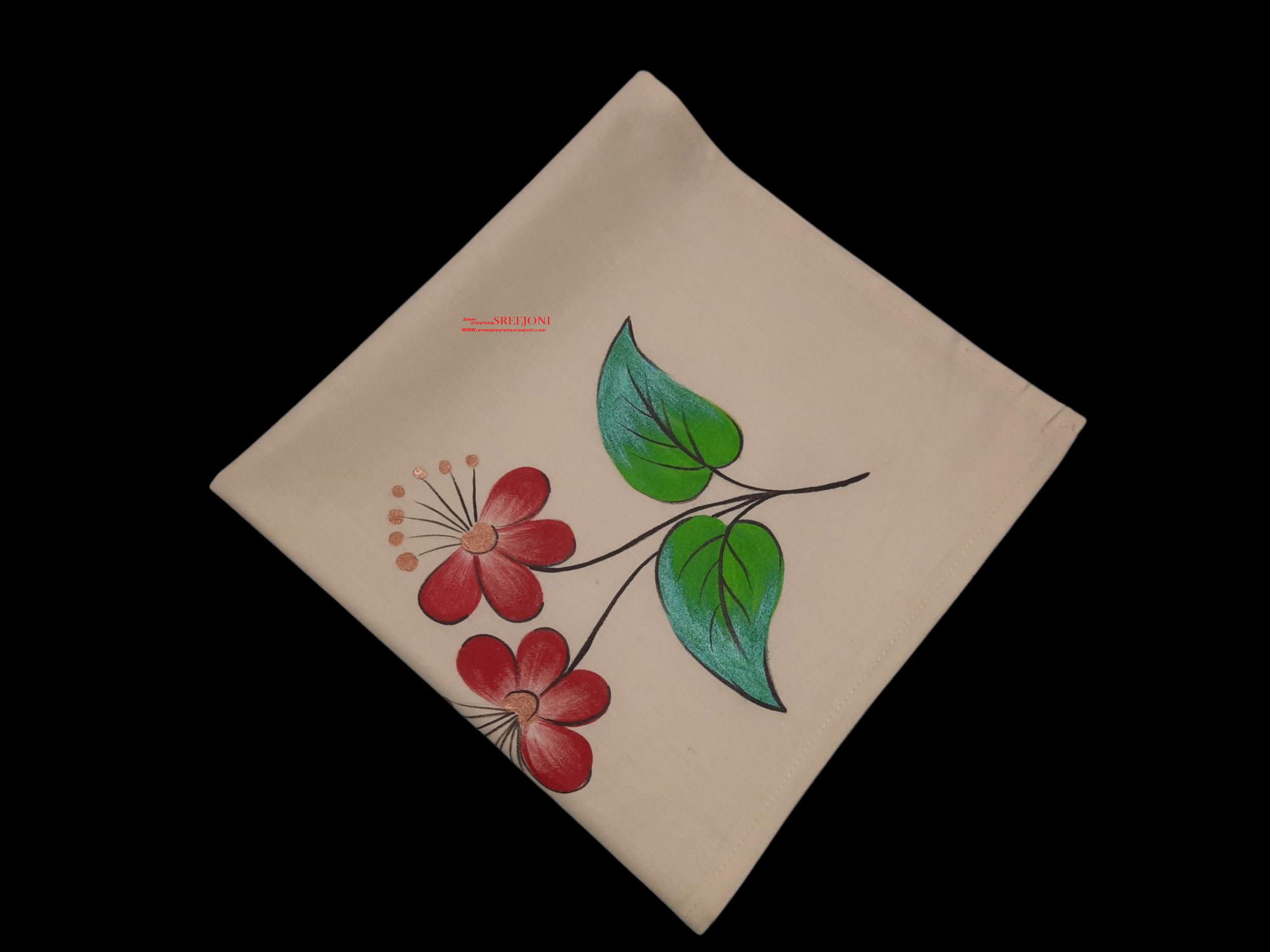 pure cotton fabric work rumal