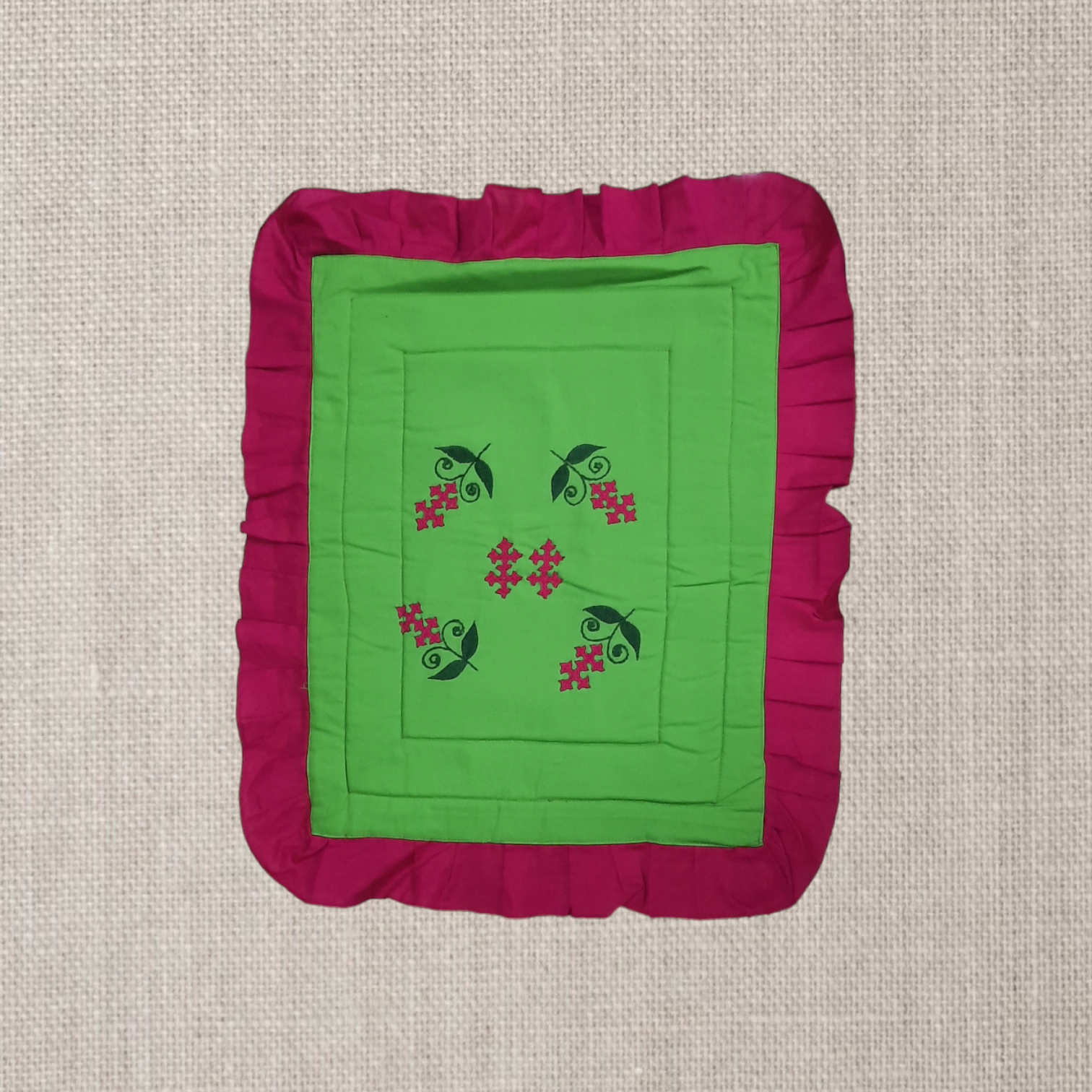 Hand embroided pure cotto Ason