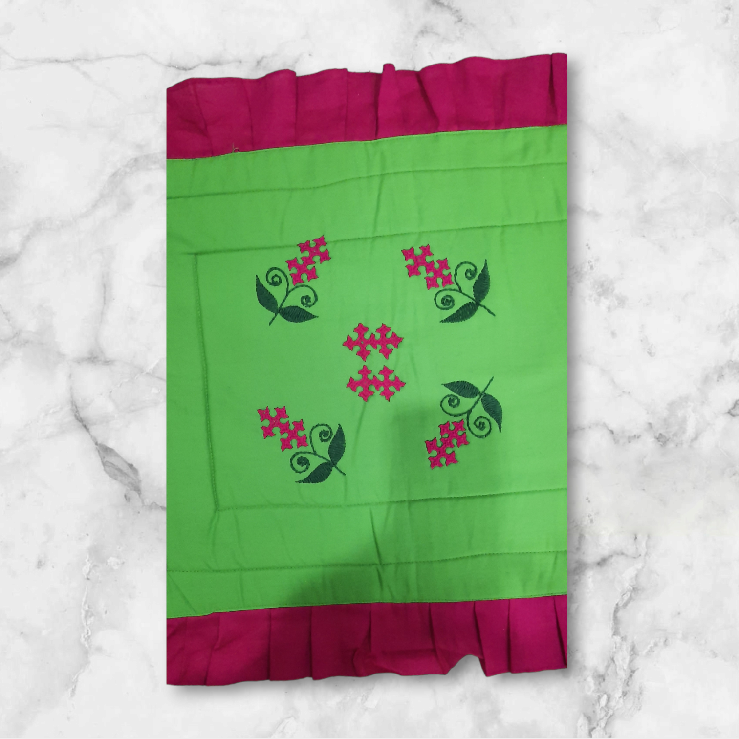 Hand embroided pure cotto Ason