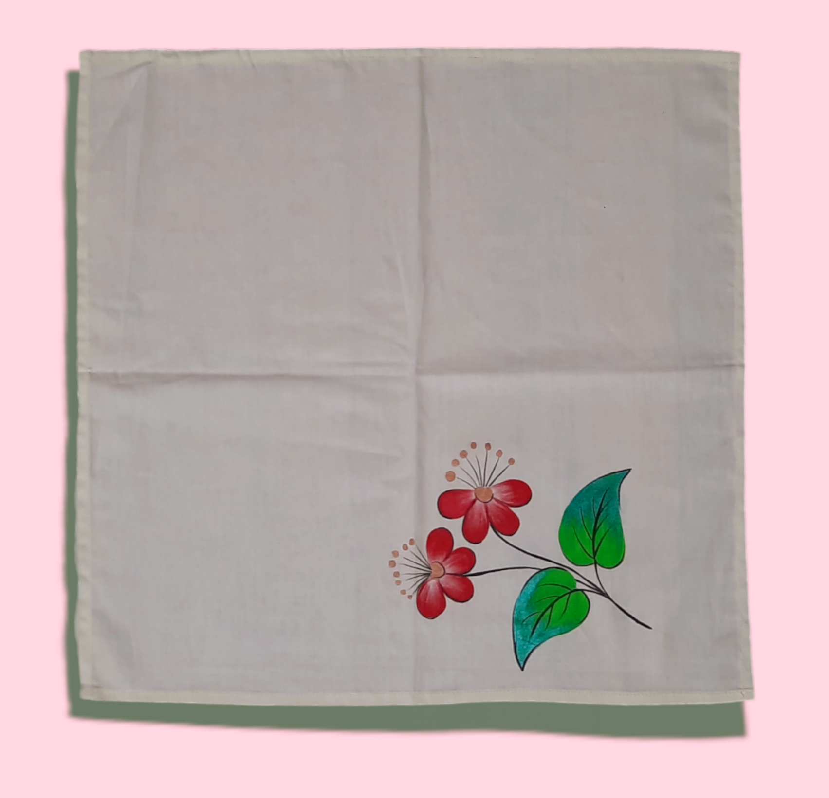 pure cotton fabric work rumal
